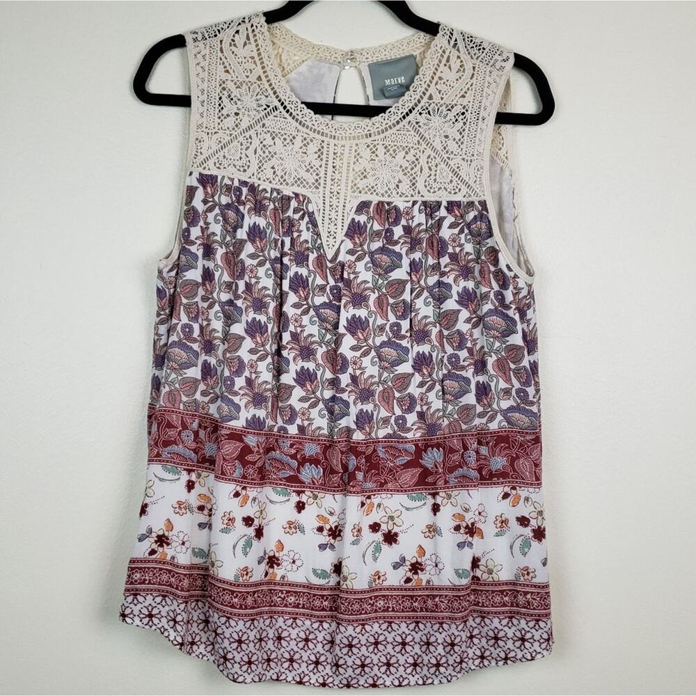 Maeve | Sleeveless Floral Top, size S.
